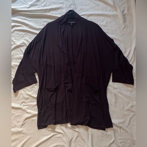 Dark Purple Cardigan